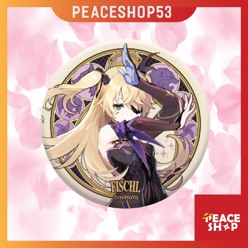 Huy hiệu Genshin Impact Mondstadt Lấp Lánh Huy Hiệu Game Genshin Impact Phụ Kiện Anime Manga Ver 9 HH12