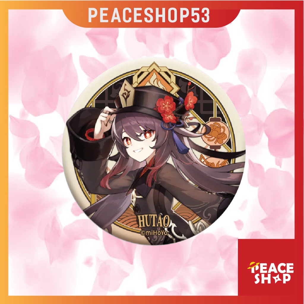 Huy hiệu Genshin Impact Liyue Lấp Lánh Huy Hiệu Game Genshin Impact Phụ Kiện Anime Manga Ver 11 HH14