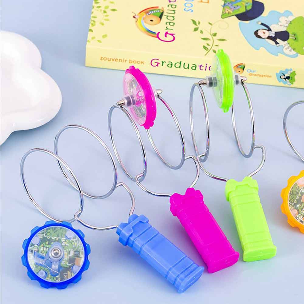 Magic Flying Glow Toy LED Light Rotating Track Toy