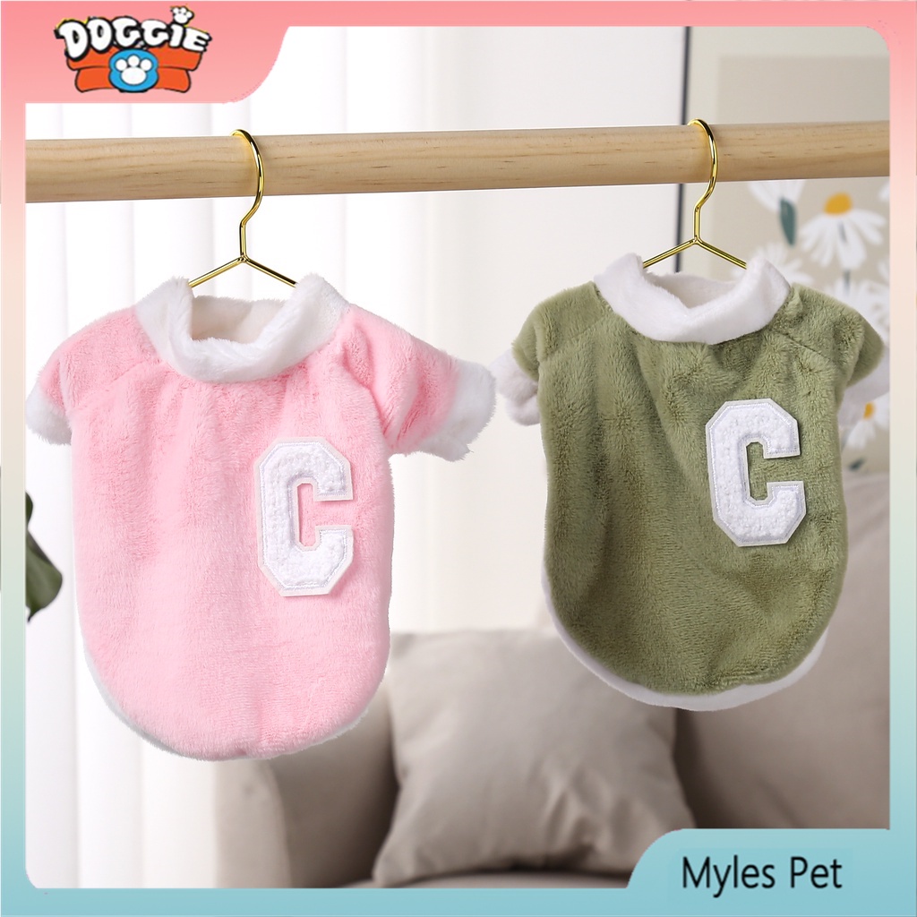 Áo hoodie Họa Tiết Chữ In Dùng Thu Đông Cho Thú Cưng Sự Bảo Vệ