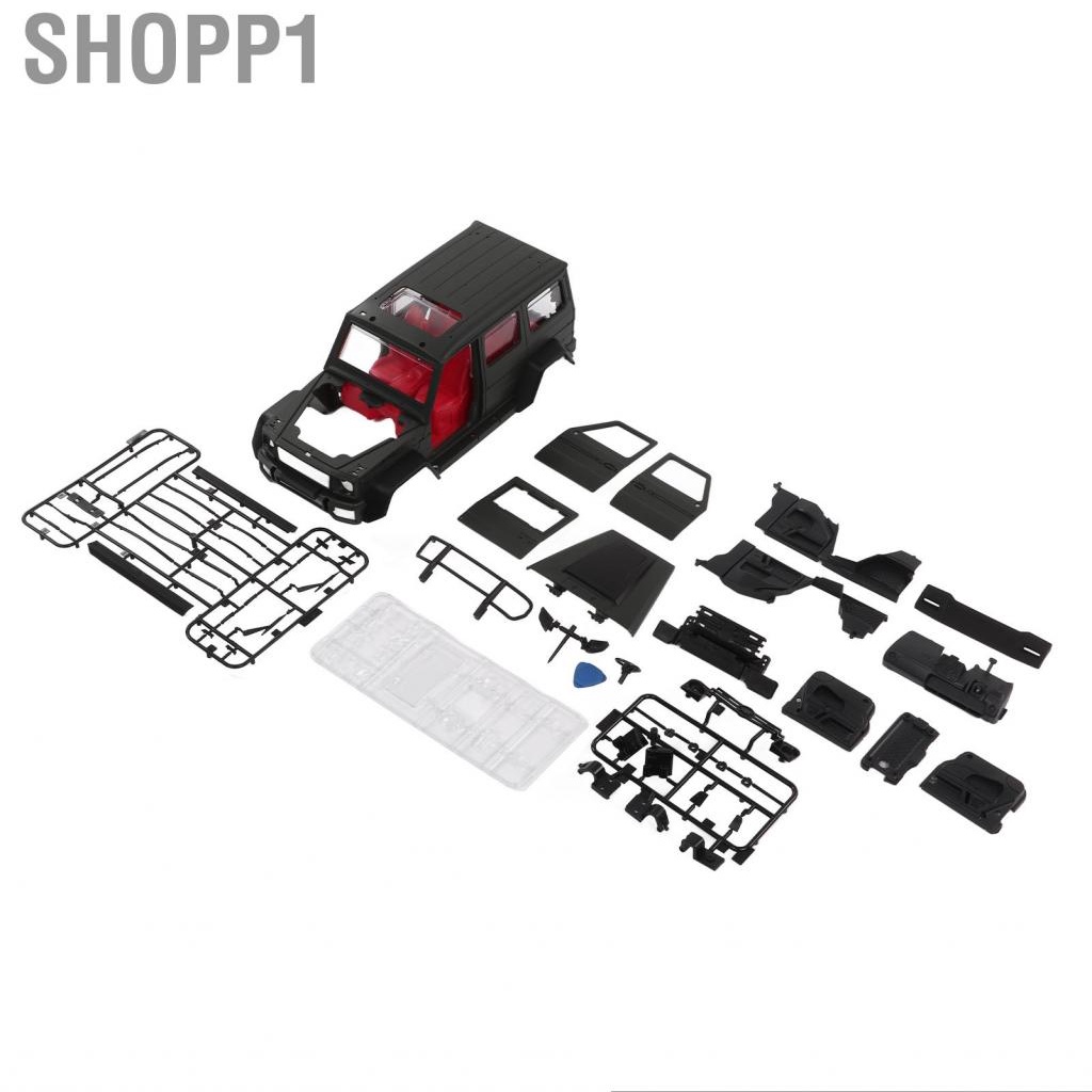 Shopp1 RC Body Shell Kit Corrosion Resistant High Strength Reliability Unassembled Durable for MN86 Series 1/12