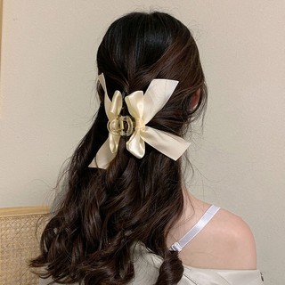 Kẹp Tóc Nơ satin Cao Cấp Thời Trang Cho Nữ