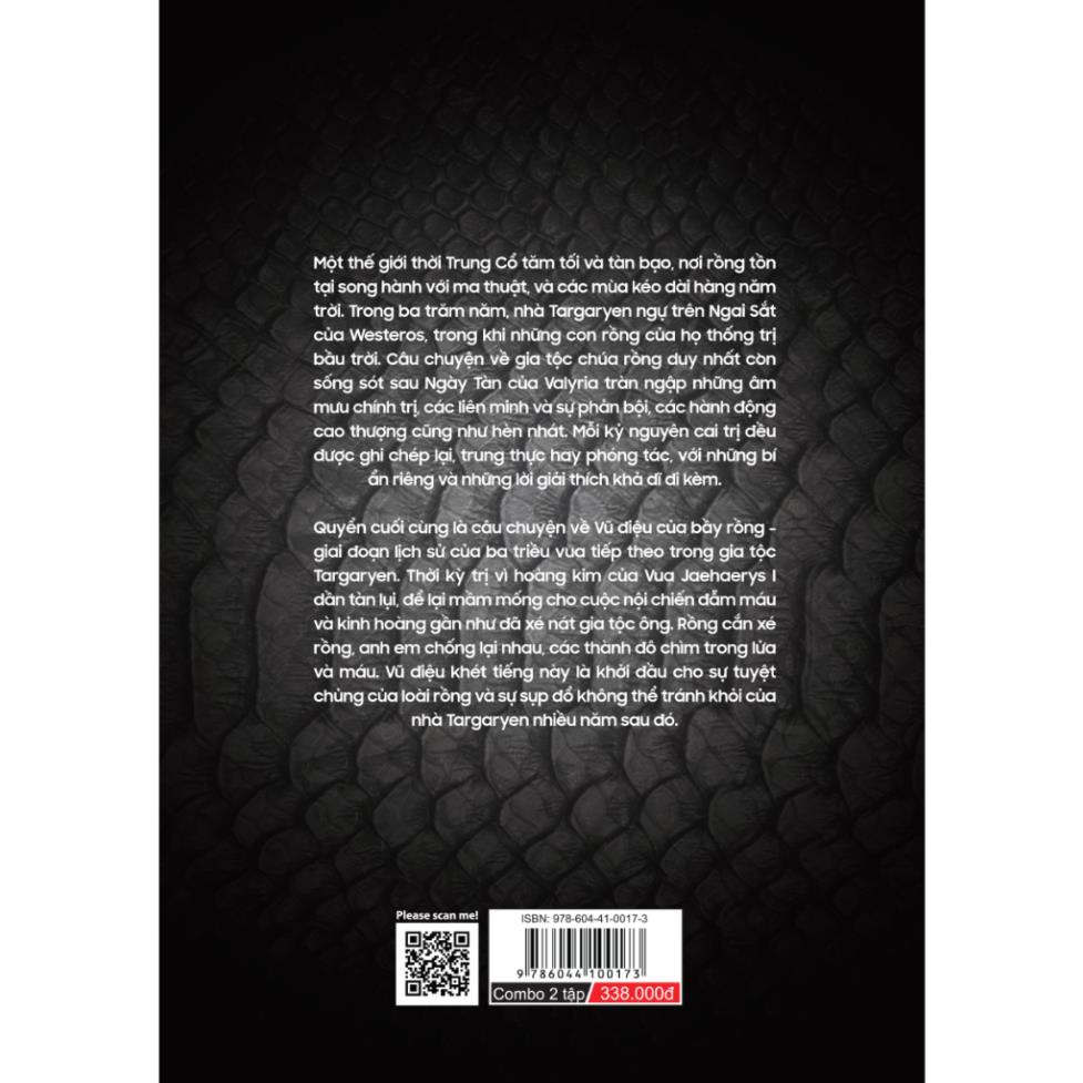 Sách Lửa Và Máu  - George R.R Martin  - Bản Quyền