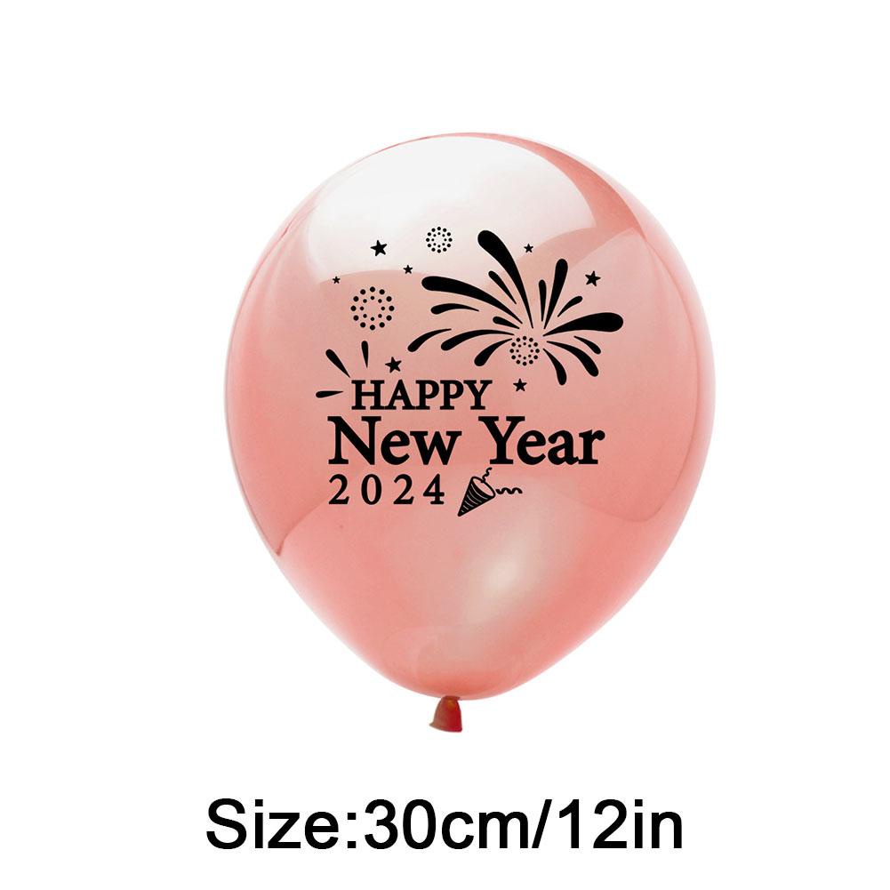 Bộ Bong Bóng Trang Trí Chúc Mừng Năm Mới 2024 i0y8