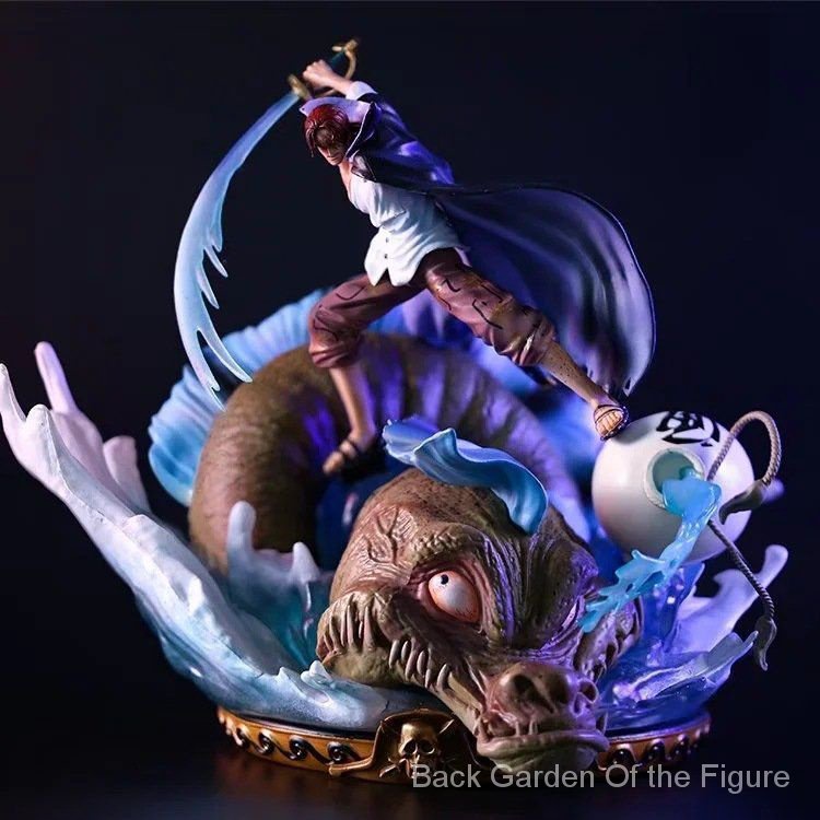 One Mô Hình Nhân Vật Phim Hoạt Hình Đảo Hải Tặc merchandise Bốn Cánh Quạt Đỏ Ngọn Lửa Giận Dữ cl9l