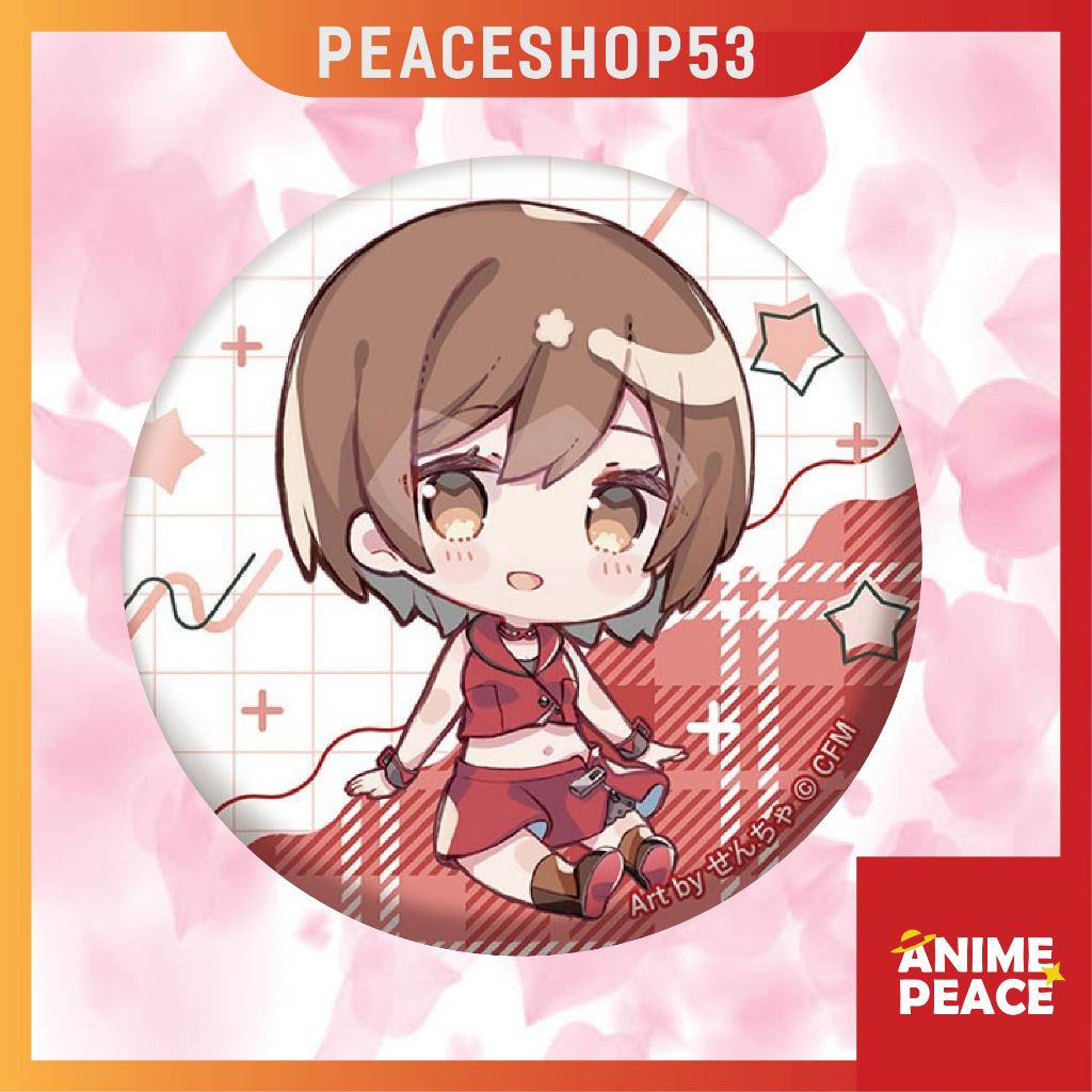 Huy hiệu Hatsune Miku Vocaloid Lấp Lánh Huy Hiệu Vocaloid Ver 10 Set Chibi HH69