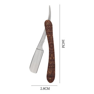 Dao cạo râu cạo mặt cán gỗ