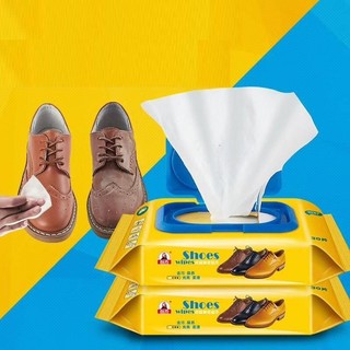 Khăn Giấy Lau Giày Đa Năng 1 Gói 30 Miếng - Khăn ướt lau giày chuyên dụng sneaker clean