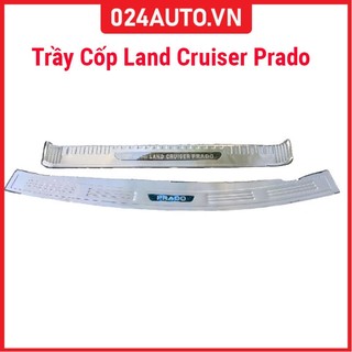 Ốp chống trầy cốp trong ngoài inox Xe Toyota Land Cruiser Prado