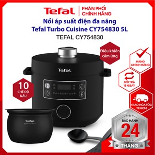 Nồi áp suất điện đa năng Tefal CY754830 5L - Bảo hành chính hãng 24 tháng [HOẢ TỐC HCM]