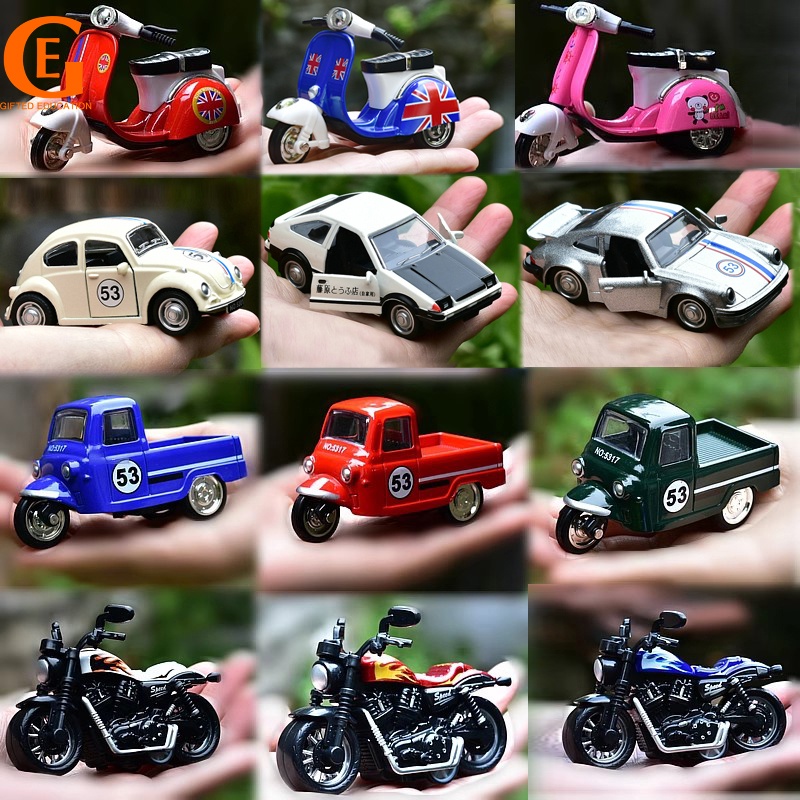 Mô Hình Xe Vespa Đồ Chơi Bằng Hợp Kim Phong Cách Retro