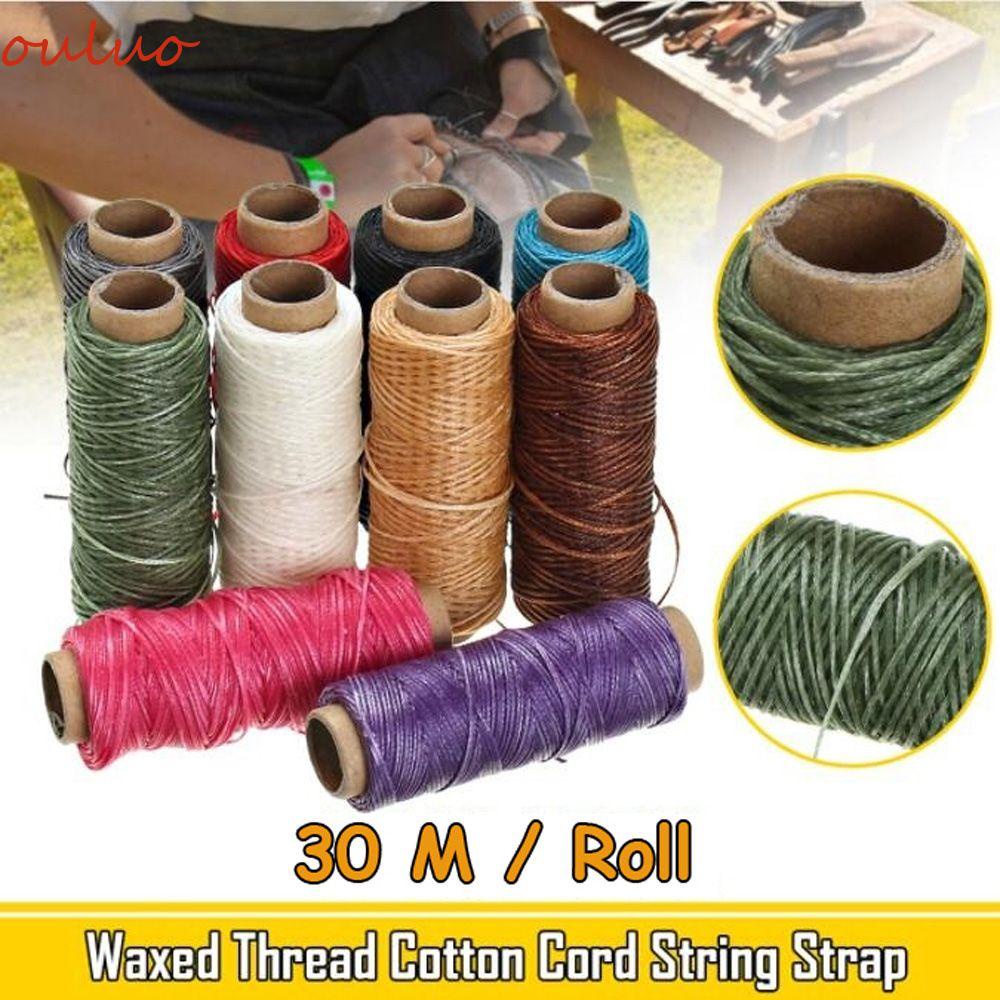 Cuộn Chỉ Sáp 1mm Chuyên Dụng Cho Khâu Da Thủ Công