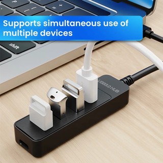 Bộ Chia 4 Cổng USB 3.0 Type C Cho Máy Tính