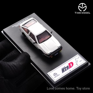 [Spot Sale] Tm Initial D Toyota Ae86 Simulation Alloy Car Model Yavk