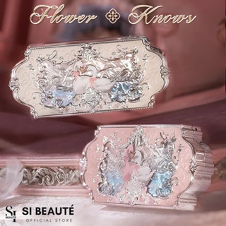 Flower knows Bảng Phấn Mắt swan ballet Thiên nga trắng đen Pink Trang phục Mây màu nhiều chính hãng hồng bản HOA BIẾT