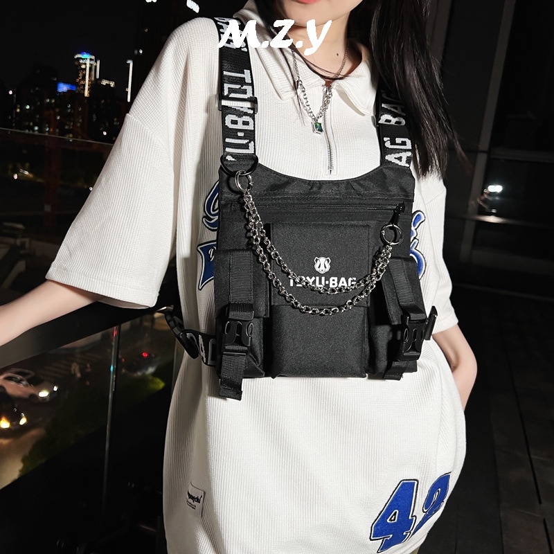 JINRU  Túi thắt lưng nam Túi đeo chéo nam 2023 NEW  Phong cách Thời trang Thời trang ins K91U16U 37Z230910