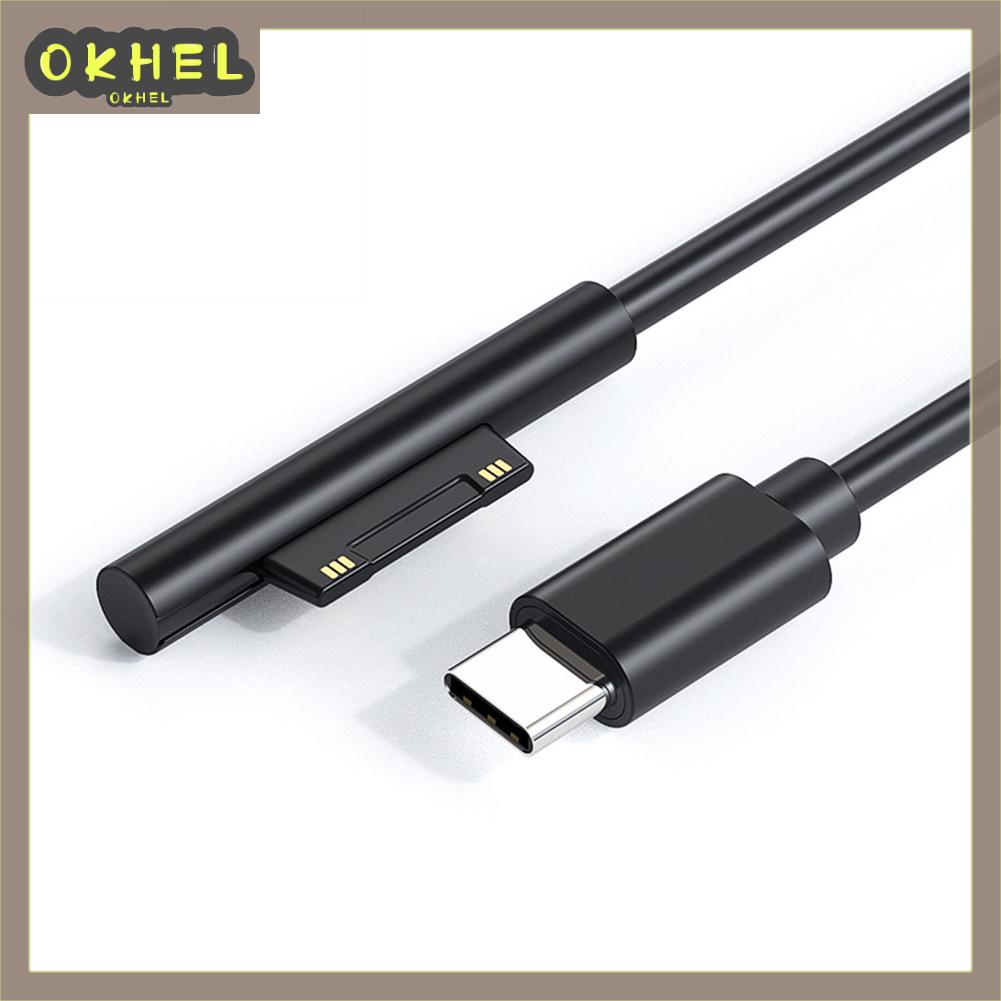 Dây Cáp Sạc Nhanh usb c pd Cho microsoft surface pro 7 6 5 4