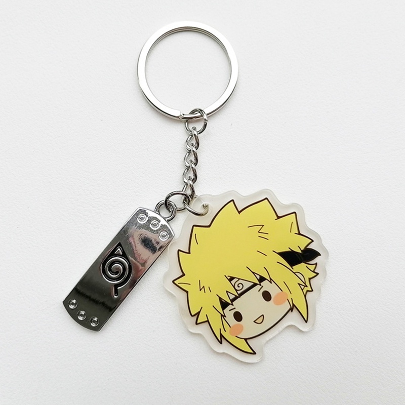 Hq Móc Chìa Khóa Bằng acrylic Hình Nhân Vật anime naruto
