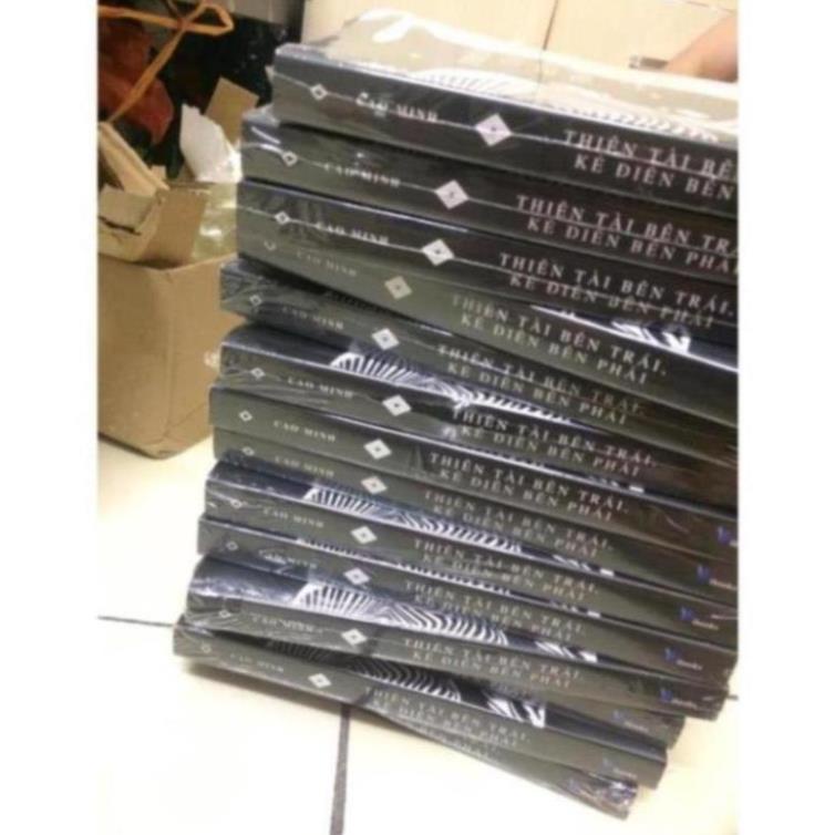 Thiên Tài Bên Trái, Kẻ Điên Bên Phải  - Tặng Bookmark | Xả Kho