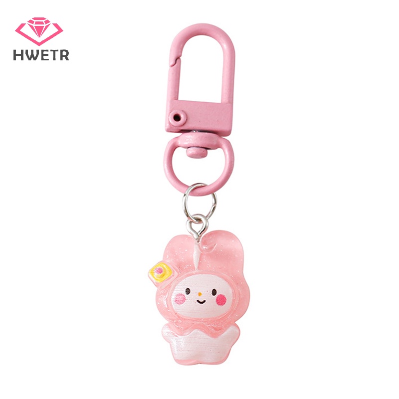 Hwtr Móc Chìa Khóa Xe Hơi Hình sanrio hello kitty / Chó Kumamon / melody Đáng Yêu Mới