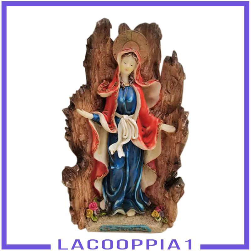 Tượng Công Giáo Nhỏ Bằng Nhựa resin Kích Thước 8.66 "Để Bàn Trang Trí