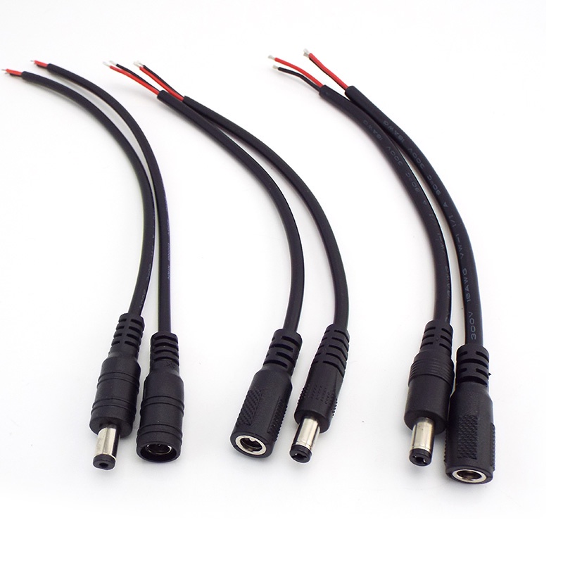 Dây Cáp Nối Nguồn 16 / 18 / 20 / 22awg 7a 10a dc 5.5x2.1mm vnh2