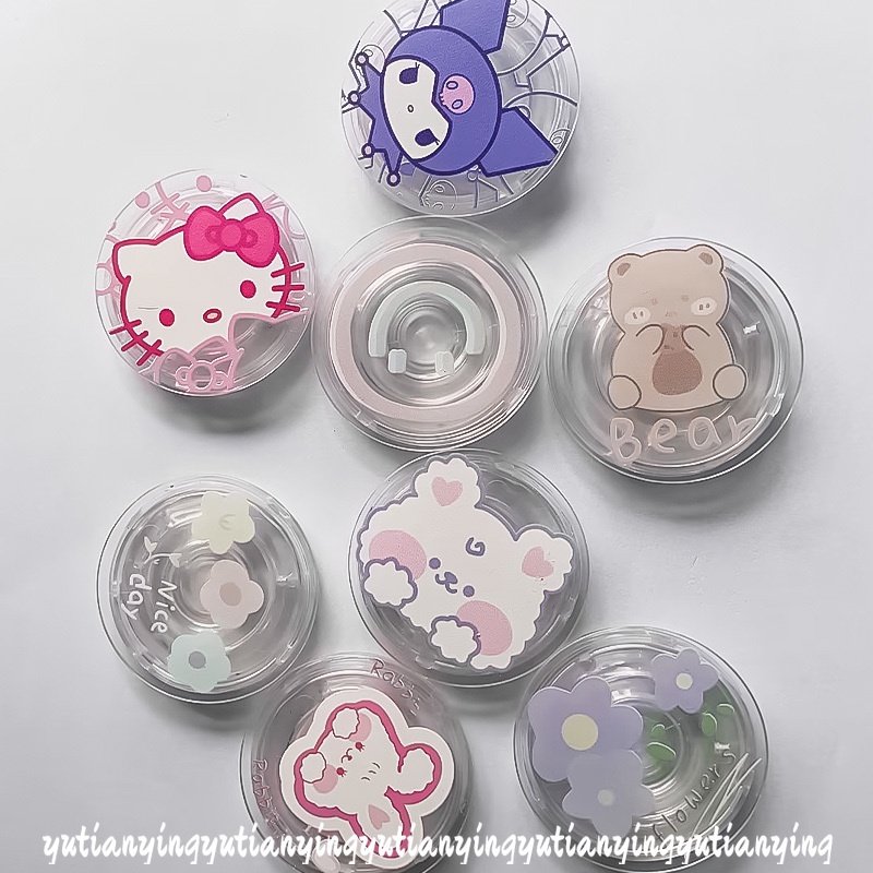 Giá Đỡ Điện Thoại Hình Thỏ / Gấu Hoạt Hình Đáng Yêu Kiểu Hàn Quốc