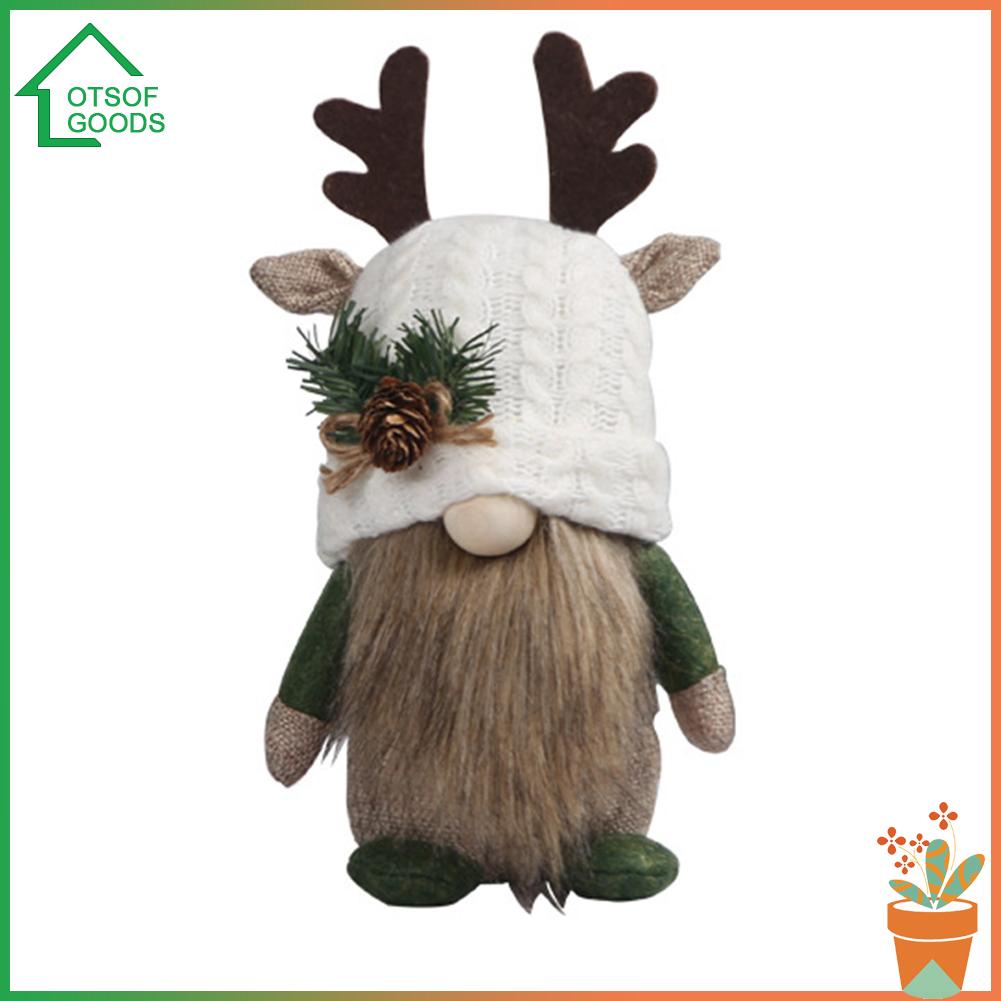 ✿ Túi Xách Nhiều Ngăn Tiện Dụng Thời Trang ✿ Sừng Hươu Đan Len Trang Trí Bàn Làm Việc Cho Dịp Giáng Sinh Năm Mới