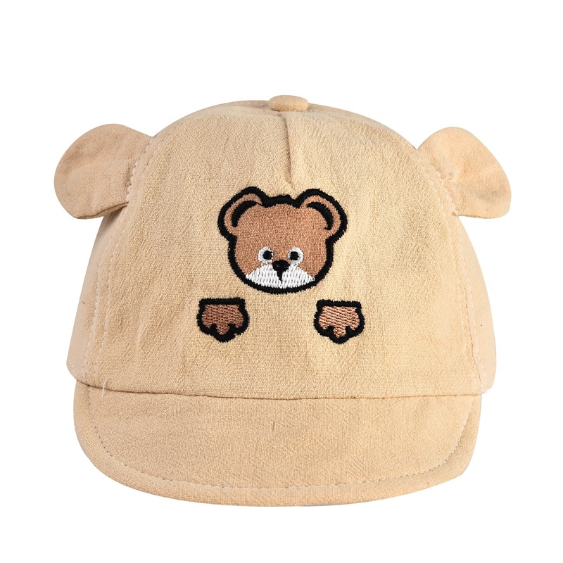 Mũ Lưỡi Trai cotton Họa Tiết Hoạt Hình Cho Bé hb