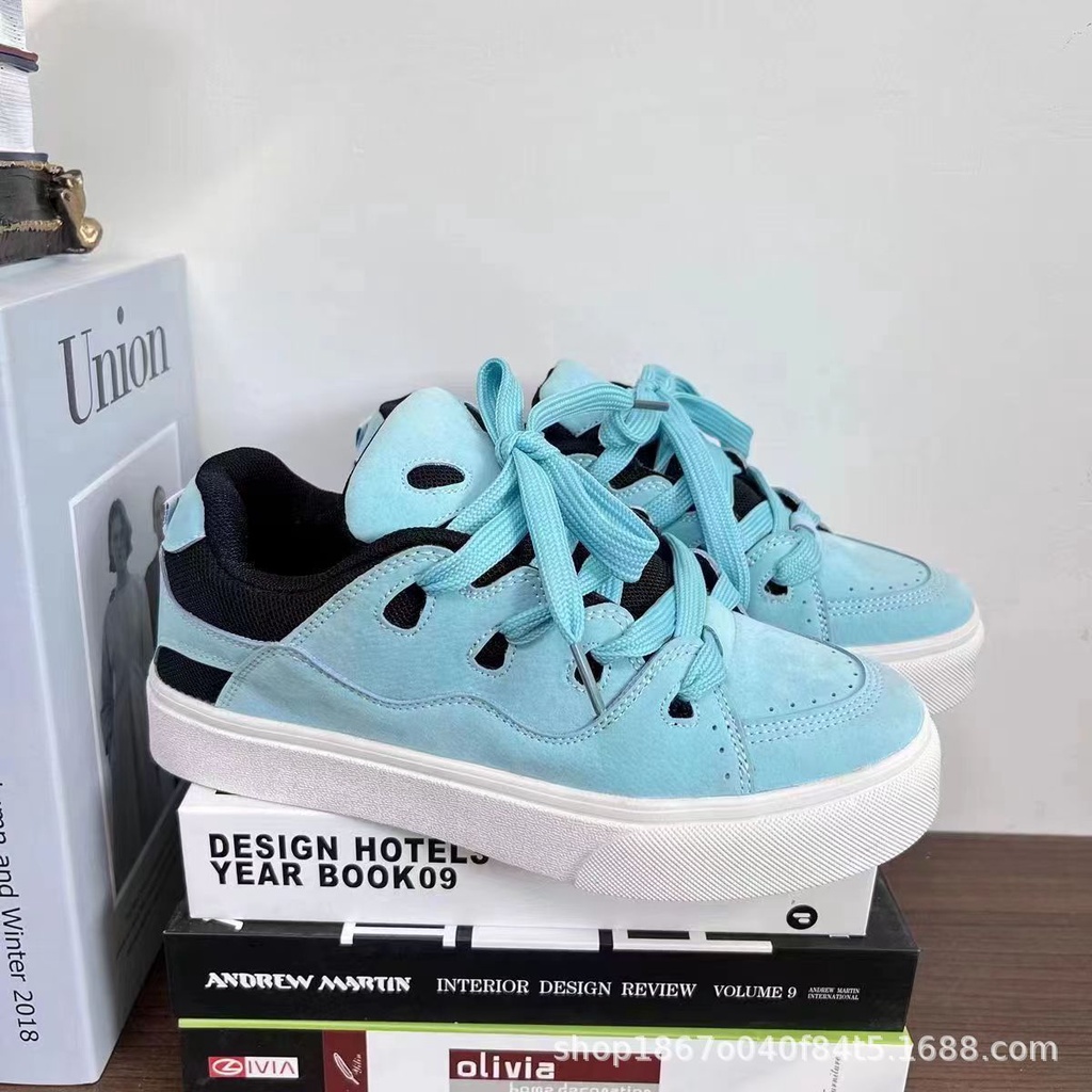 C＆S  Giày thể thao giày nữ giày bánh mì nữ đế cao 2023 Siêu Mềm Xinh Xắn FYD23904UB 36Z230906