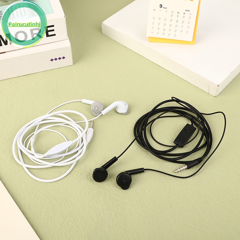 Tai Nghe Có Dây parucutin ehs61 3.5mm Kèm mic Cho galaxy a13 a12 a32 a03 a22 a23 a52 m32 a21 a51 a71 a31 m31 m51 m21 m22 vn