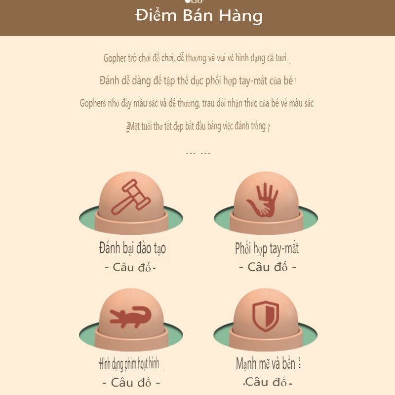 Đồ Chơi Hình Chú Cá Sấu Màu Xanh Lá / Đỏ Giáo Dục Sớm Cho Bé Trai Và Gái | Bộ Đồ Chơi Đập Thú Vui Nhộn Dành Cho Bé