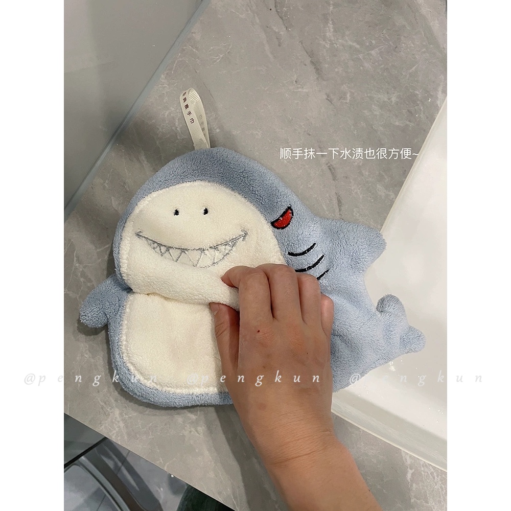 Khăn Lau Tay Treo Tường Nhà Bếp Dễ Thương Thấm Hút Nước Nhanh Khô
