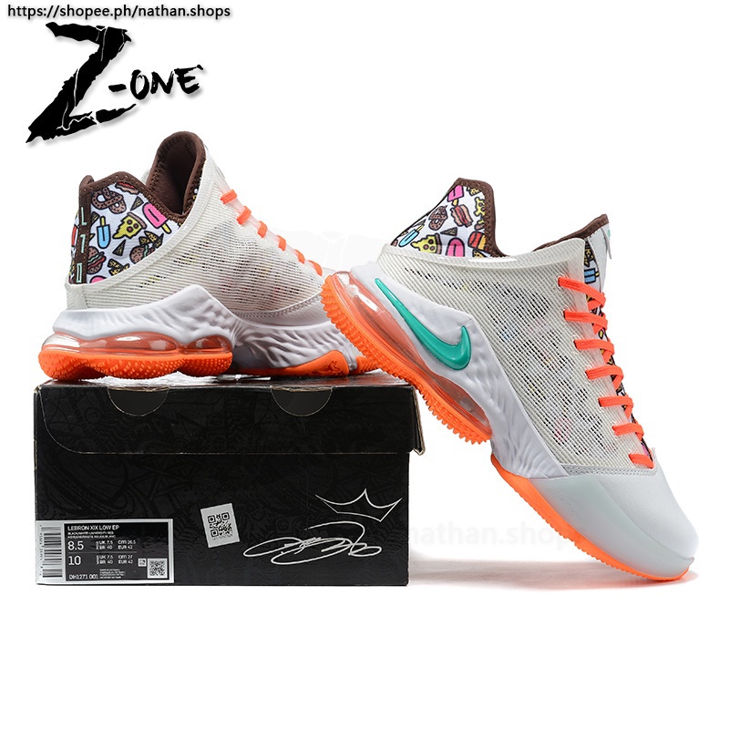 Giày Thể Thao Bóng Rổ lebron 19 ep Cổ Thấp Thời Trang Cho Nam Kèm Hộp Đựng lebron19 fves