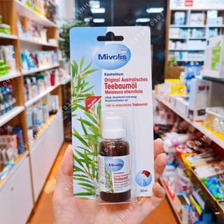 Tinh dầu Tràm Trà Mivolis Teebaumol Đức, 30ml