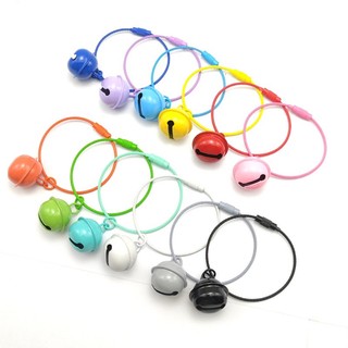 Móc khóa vòng chuông nhiều màu (Vòng 5cm, Chuông 2cm)