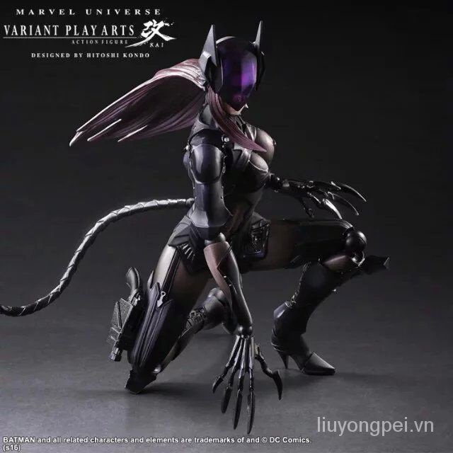 Play Arts changed to PA changed to Nomura Zhe also DC changed to Cat Girl boxed hand office J78S