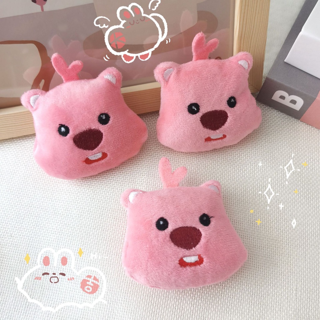 Dễ Thương Phụ Kiện Cài Tóc Hình Tai Thỏ Bông Đáng Yêu