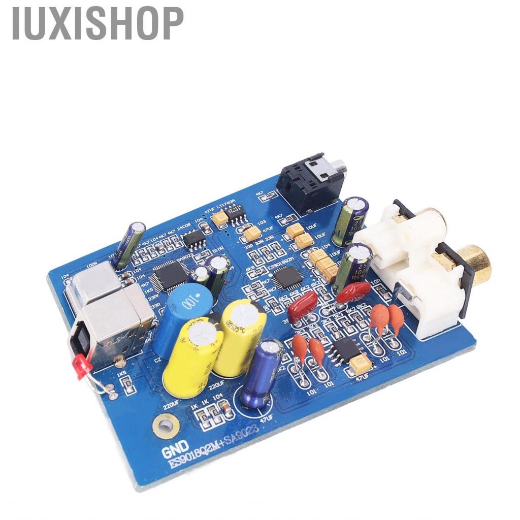 Iuxishop Audio Amplifier Module Board USB DAC  Card 24bit 96K SA9023 ES9018K2M