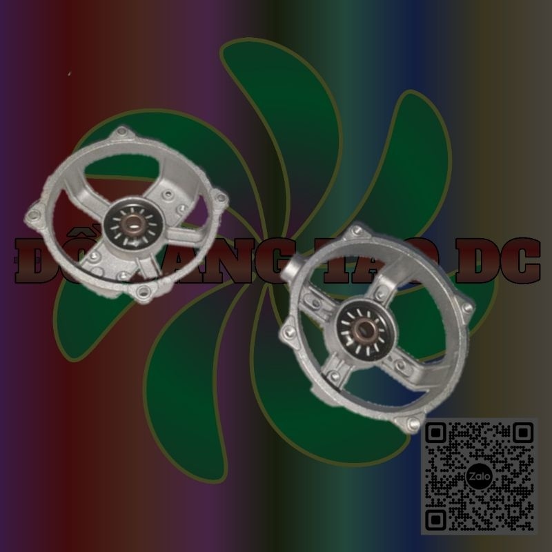 Nắp nhôm chụp đầu quạt