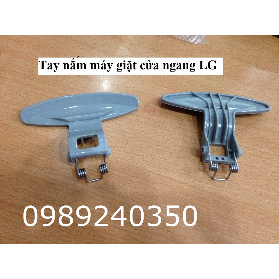 Tay Nắm Cửa Máy Giặt LG 6kg, 7kg Hàng Hãng Kèm Chốt Lò xo