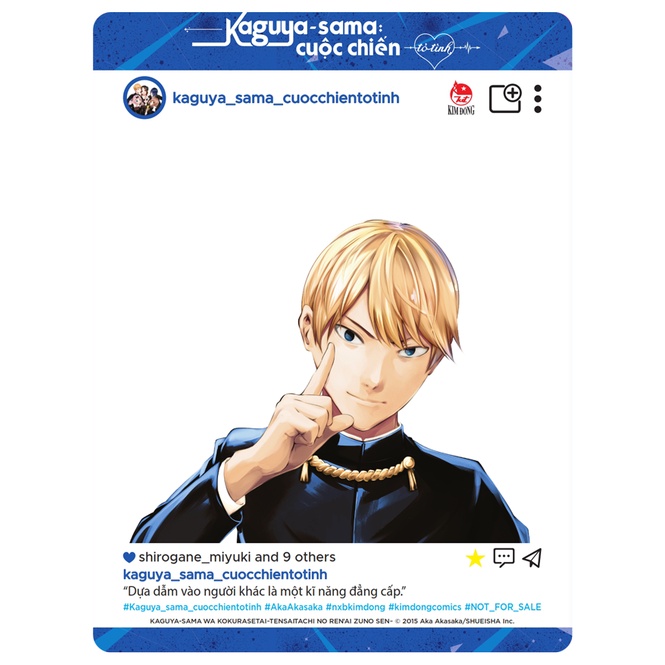 Sách Kaguya-Sama: Cuộc Chiến Tỏ Tình - Tập 24 - Tặng Kèm SNS Card