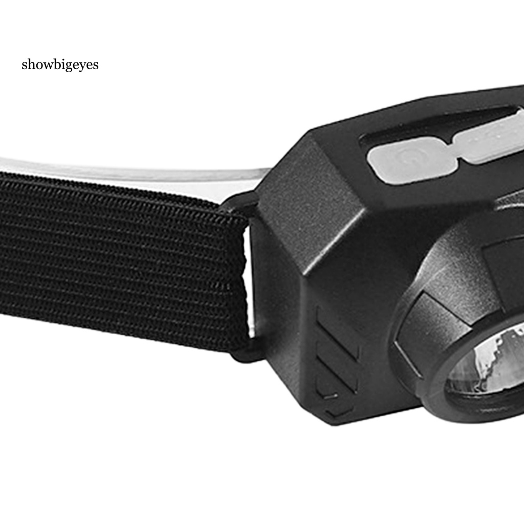 Sges Đèn led Đội Đầu Đa Năng Độ Sáng Cao Chống Thấm Nước ipx4 mini Kèm Sạc usb Tiện Dụng Cho Câu Cá / Ban Đêm