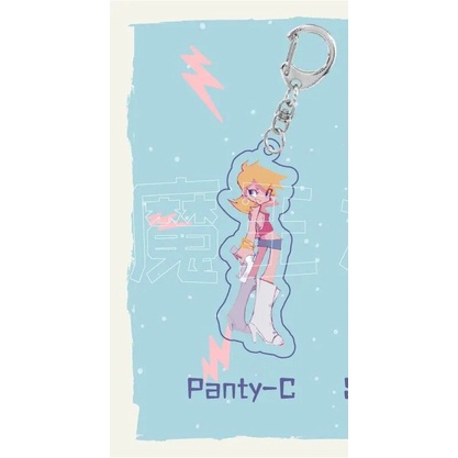 Móc khoá Anime Manga Panty Stocking with Garterbelt Anime Keychain Man Kawaii Acrylic Cute phụ kiện trang trí dễ thương