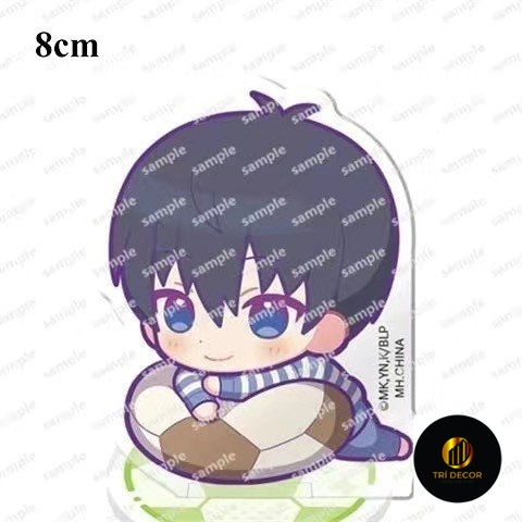 Standee mini BLUE LOCK ver CHÚC BÉ NGỦ NGON tượng acrylic anime mica chibi mô hình trang trí