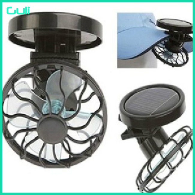 Quạt mini Sử Dụng Năng Lượng Mặt Trời g50 Có Kẹp Tiện Dụng