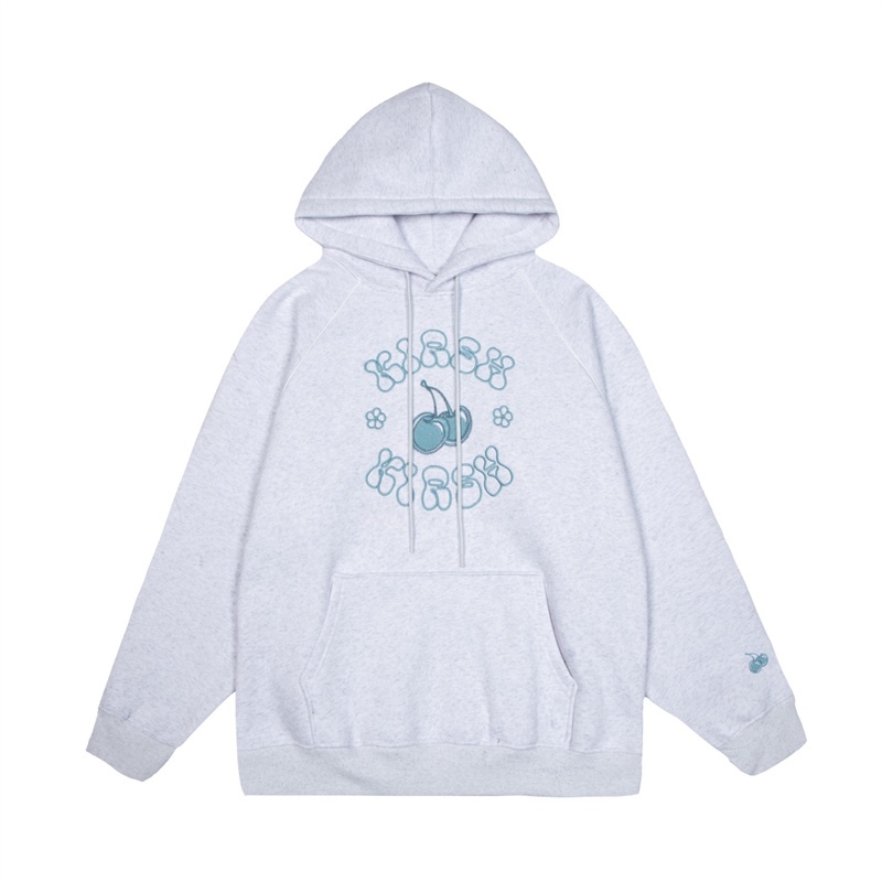 Kirsh-áo Hoodie Lông Cừu Mỏng Thêu Họa Tiết Hoàn Hảo Cần Thiết Cho Du Lịch Hàng Ngày Cho Nam Và Nữ