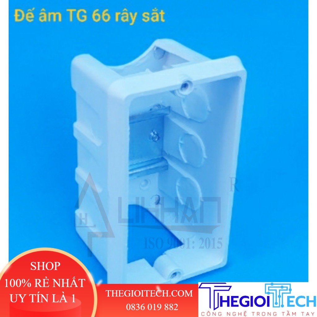 Đế âm TG 66 rây sắt combo 10 cái