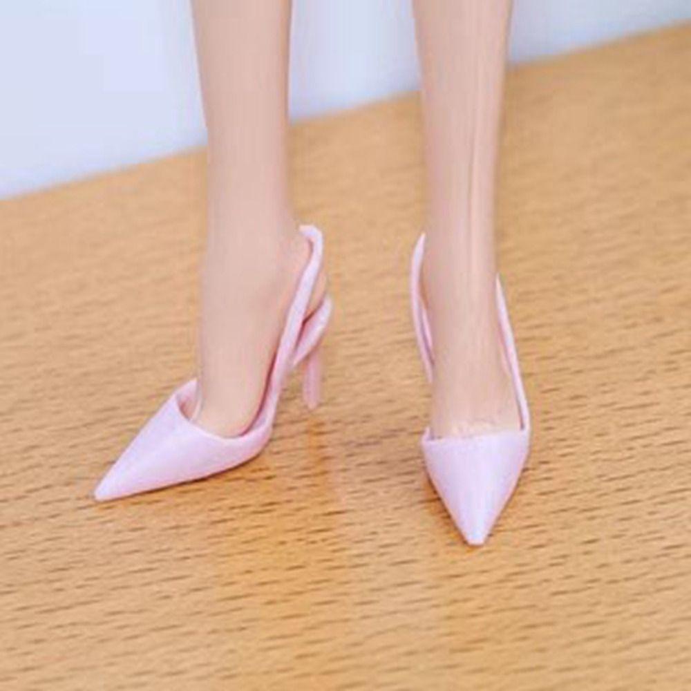 Susans Giày Bốt Nhựa 2.2cm Dài 30cm Tỉ Lệ 1 / 6 Cho Búp Bê Barbie