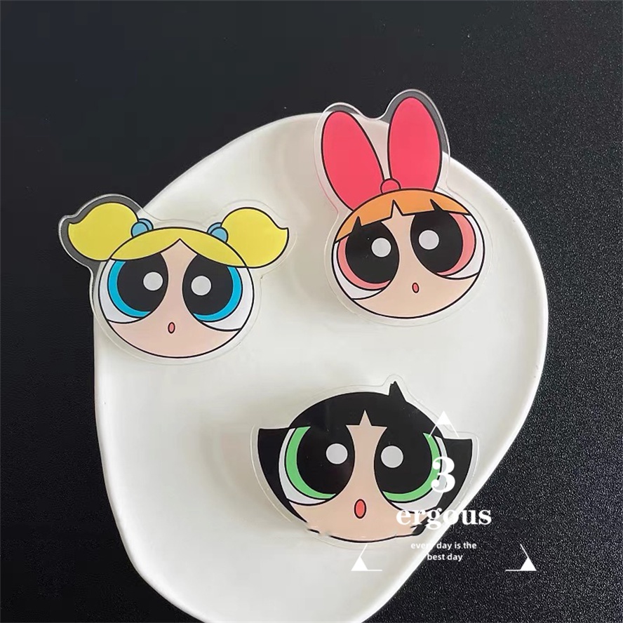 Dễ Thương Giá Đỡ Điện Thoại Có Túi Khí Hình Hoạt Hình Xinh Xắn